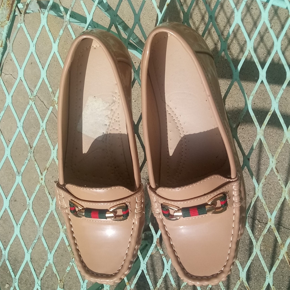 Cream Sunday Church Kids Slide on Sandals